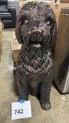 SITTING DOODLE DOG STATUE