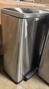 AS IS - (3) TRAMONTINA STEP ON TRASH CANS