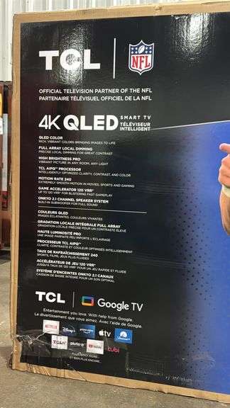 TCL 75" QLED SMART TV