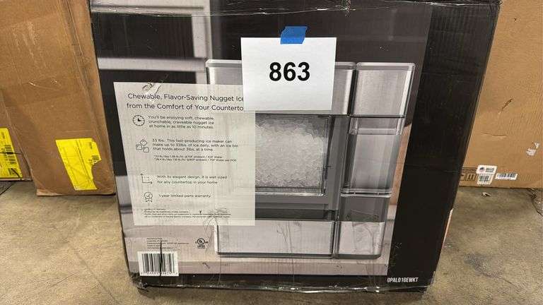 GE OPAL NUGGET ICE MAKER IN BOX