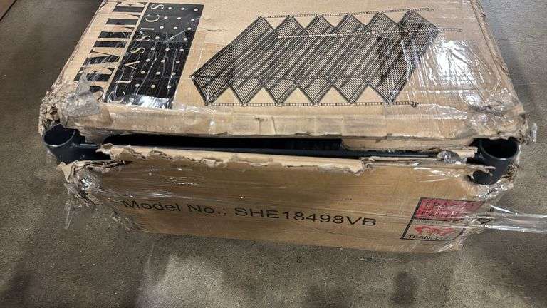 AS IS - SEVILLE CLASSICS SHELVING RACK IN BOX