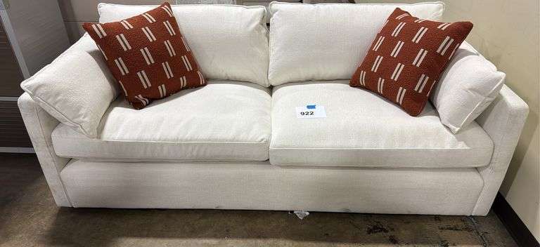BECKI OWENS TUSTIN SOFA - SNOW