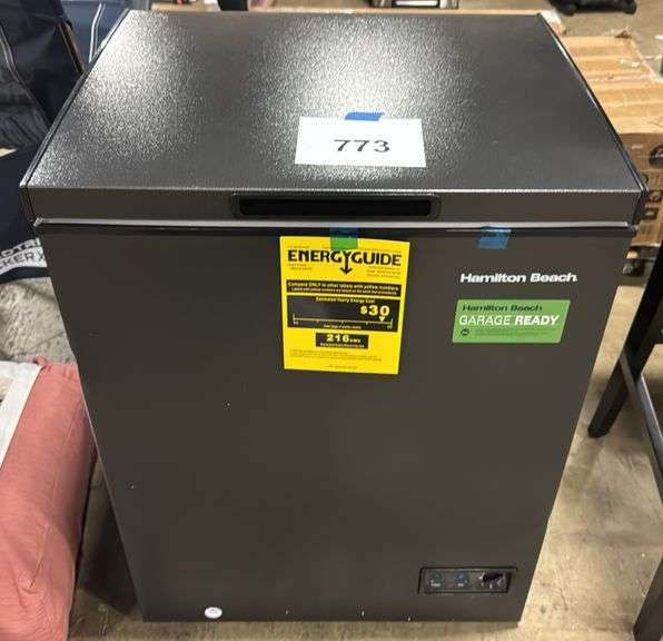 HAMILTON BEACH 5.0CU FT CHEST FREEZER