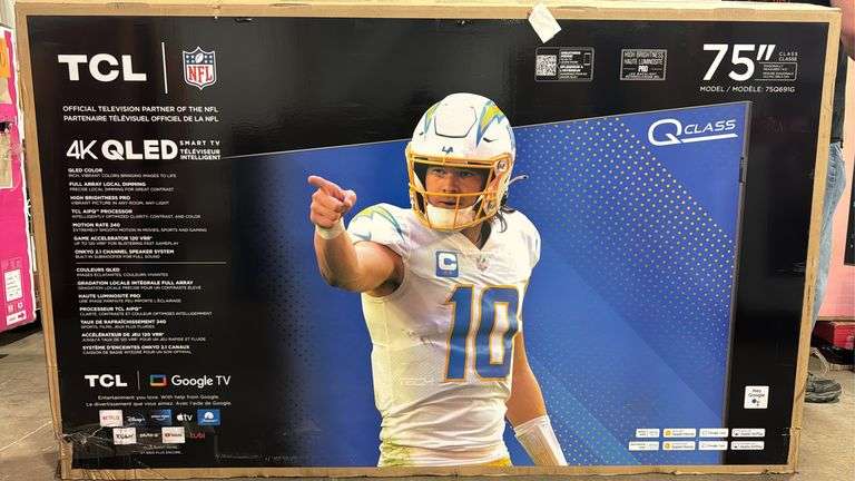 TCL 75" QLED SMART TV