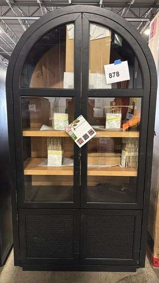 ENZO COLLECTION BOOKCASE - BLACK