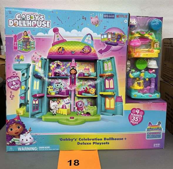 GABBYS DOLLHOUSE IN BOX - Earl's Auction Company