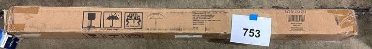 NAUTICA 7FT BEACH UMBRELLA IN BOX