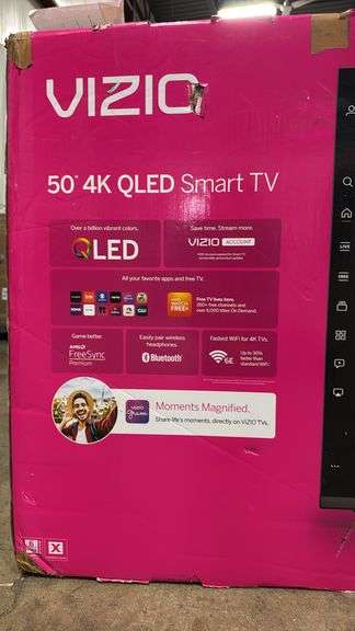VIZIO 50" QLED SMART TV