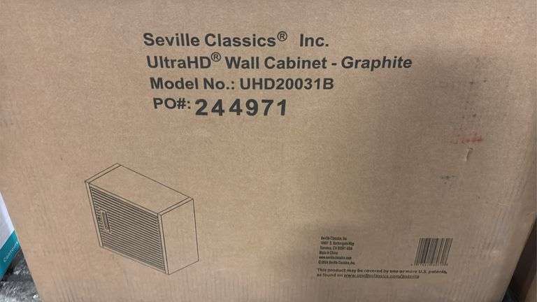 SEVILLE CLASSICS WALL CABINET IN BOX
