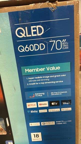 SAMSUNG 70" QLED SMART TV