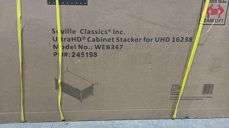 SEVILLE CLASSICS CABINET STACKER IN BOX