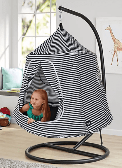 KIDS HANGING TENT IN BOX - STRIPED