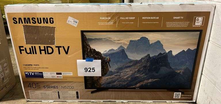 SAMSUNG 40" FULL HD 5 SERIES SMART TV IN BOX (N5200)