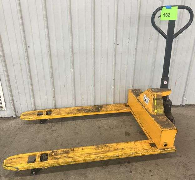 PRE-OWNED U-LINE PALLET JACK (3,300 LB CAPACITY) - Earl's Auction Company