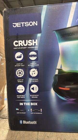 JETSON CRUSH HOVERBOARD GO KART IN BOX