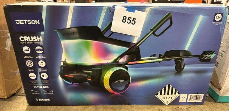 JETSON CRUSH HOVERBOARD GO KART IN BOX