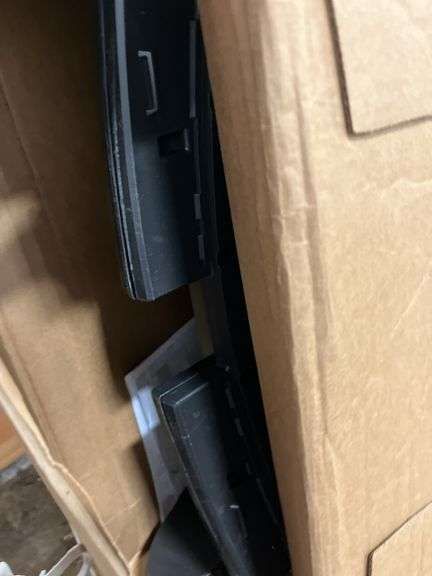 (2) KETER ADIRONDACK CHAIRS IN BOX - GREY & BLACK