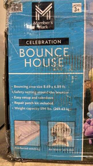 CELEBRATION BOUNCE HOUSE IN BOX