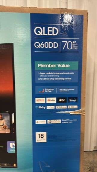 SAMSUNG 70" Q60D QLED SMART TV
