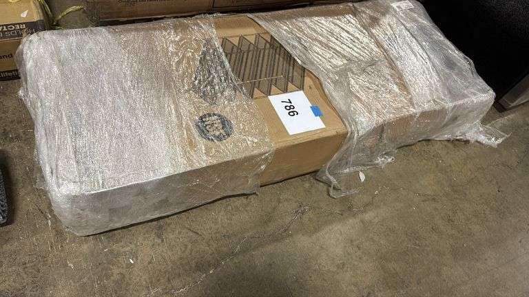 AS IS - (1) 6-TIER SHELVING RACK IN BOX