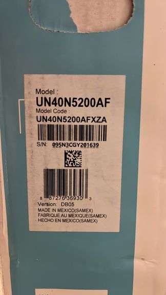 SAMSUNG 40" FULL HD 5 SERIES SMART TV IN BOX (N5200)