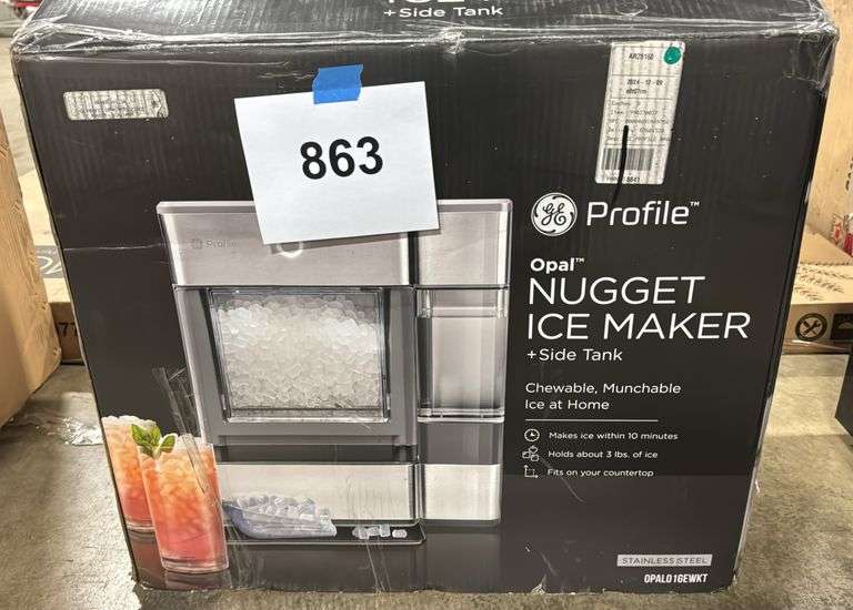 GE OPAL NUGGET ICE MAKER IN BOX