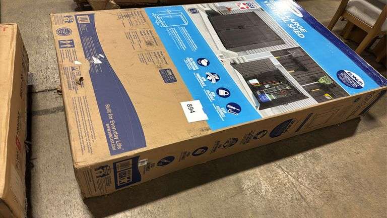 SUNCAST XL VERTICAL SHED IN BOX