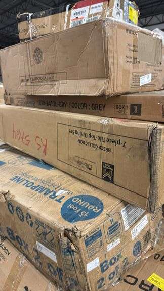 AS IS - DAMAGED/ MISMATCHED ITEMS - SEE PHOTOS