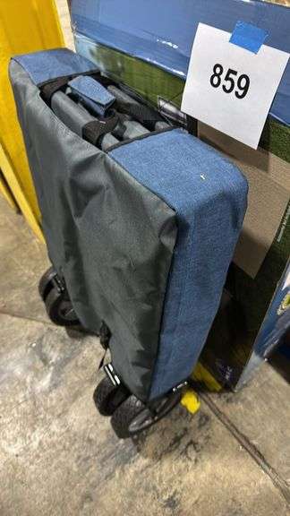 MAC FOLDABLE WAGON W/ BOX - BLUE
