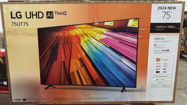 LG 75" UT7550 SMART TV