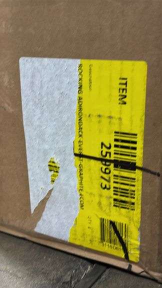 AS IS - (2) KETER ADIRONDACK CHAIRS IN BOX