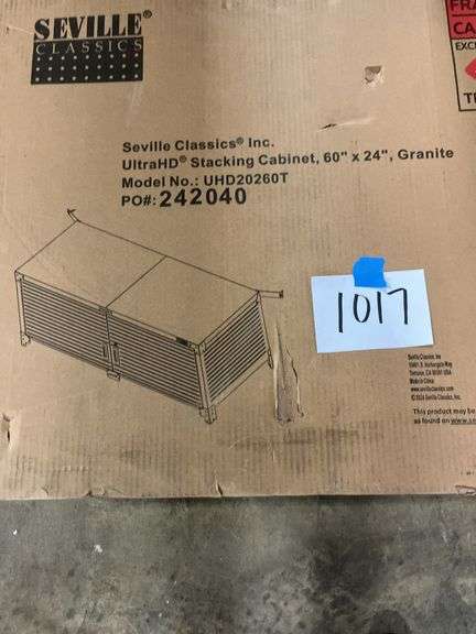 SEVILLE CLASSICS STACKING CABINET IN BOX
