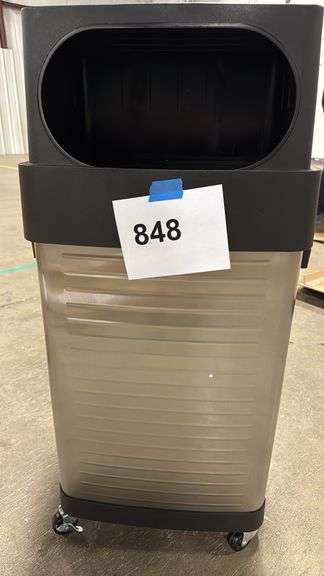 SEVILLE CLASSICS ROLLING TRASH BIN