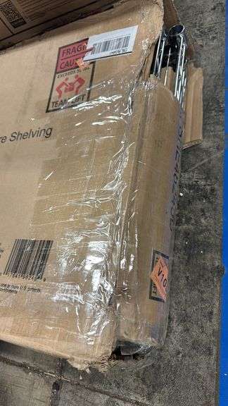 AS IS - SEVILLE CLASSICS SHELVING RACK IN BOX