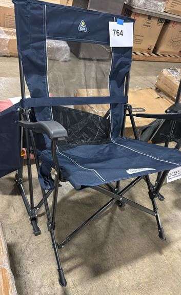 GCI ROADTRIP ROCKER XL FOLDING CHAIR - NAVY