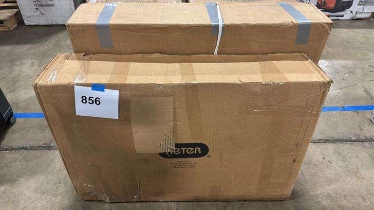 AS IS - (2) KETER ADIRONDACK CHAIRS IN BOX