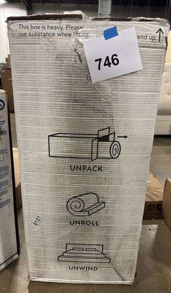 12" FULL SIZE MATTRESS IN BOX