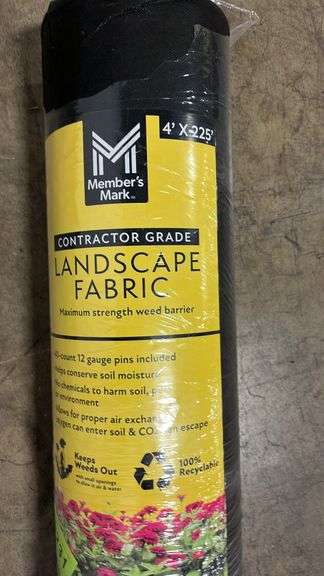 4FTX225FT ROLL OF LANDSCAPE FABRIC