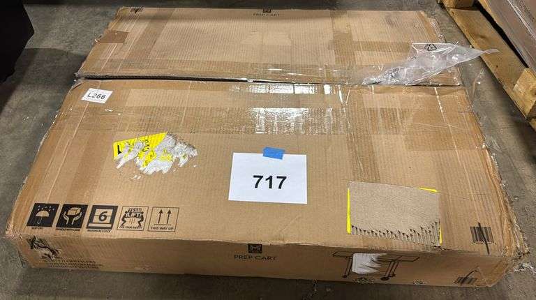 STORAGE PREP CART IN BOX
