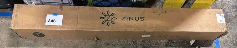 ZINUS FULL SIZE BED FRAME IN BOX