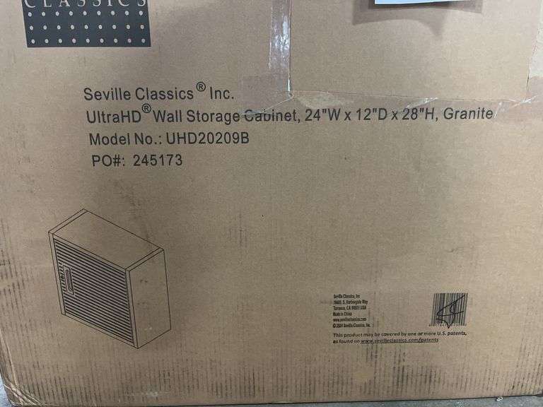 SEVILLE CLASSICS WALL CABINET IN BOX