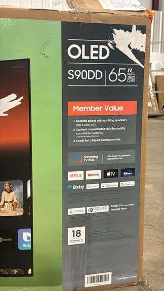 SAMSUNG 65" OLED SMART TV