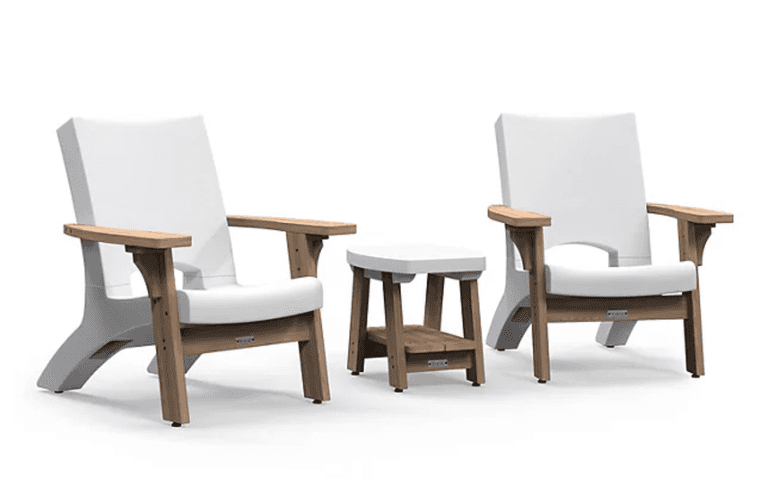 MAYNE MESA 3PC CHAT SET IN BOX - WHITE