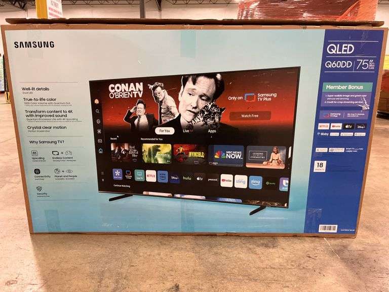 SAMSUNG 75" QLED 4K SMART TV