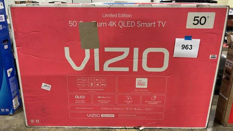 VIZIO 50" 4K QLED SMART TV IN BOX (VQD50S)
