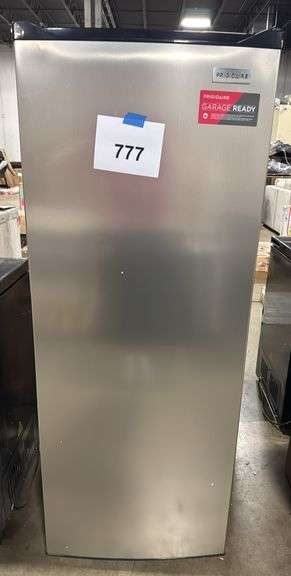 FRIGIDAIRE STAINLESS UPRIGHT FREEZER