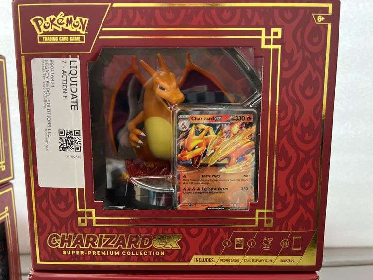 (2) POKEMON CHARIZARD EX SUPER PREMIUM COLLECTIONS IN BOXES - Earl's ...