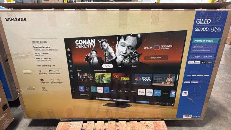 SAMSUNG 85" Q80D QLED SMART TV