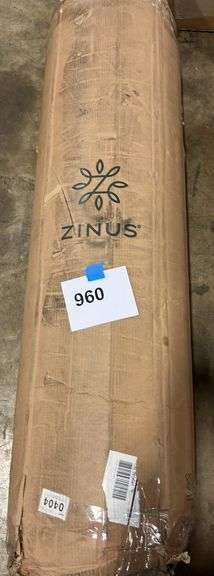 ZINUS FULL SIZE MATTRESS IN BOX