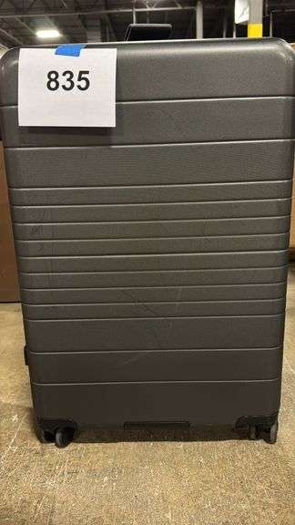 PRE-OWNED HARDSHELL ROLLING LUGGAGE - GREY